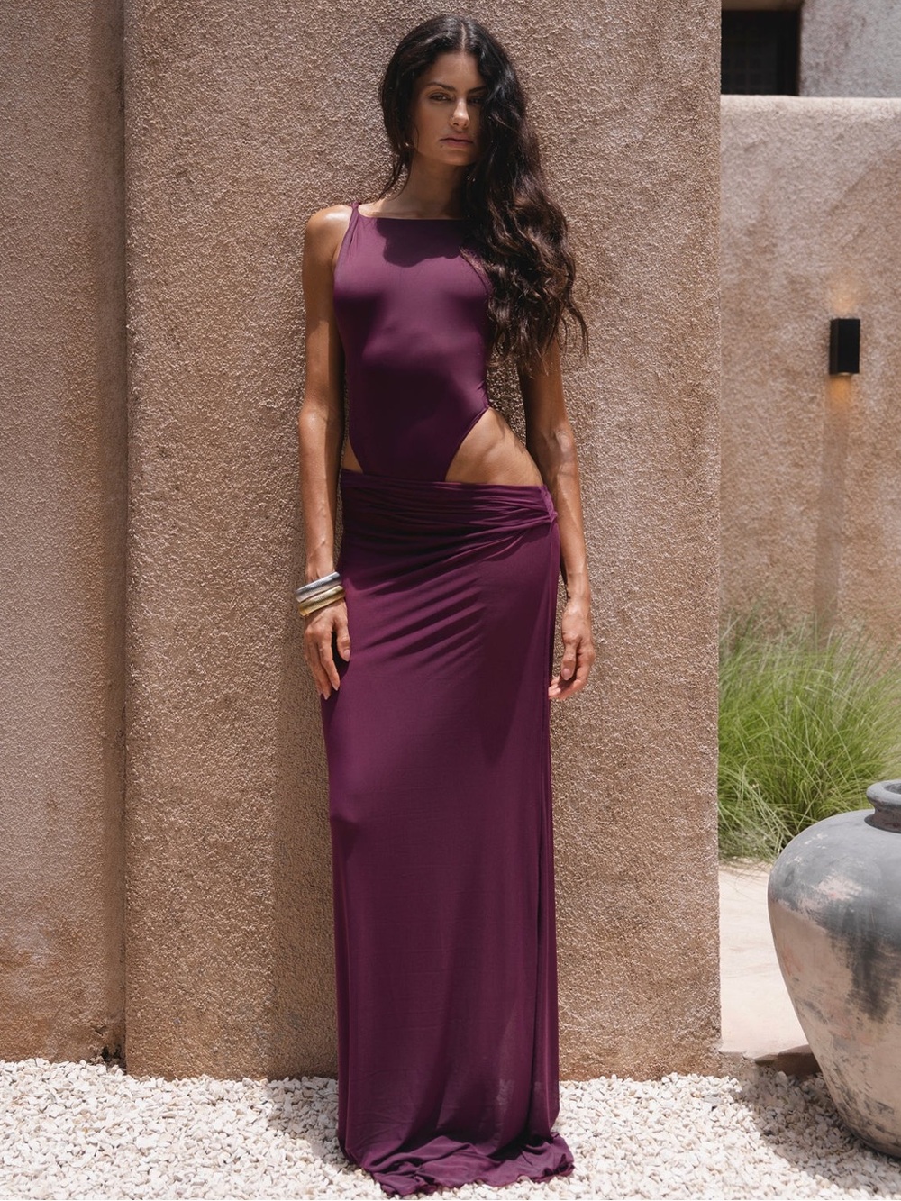 Monaco One Piece and Skirt Set